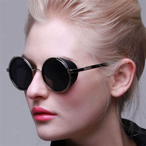 steampunk sunglasses with side shields